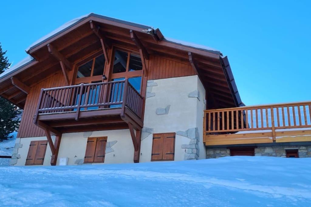 Chalet La Plagne Montalbert Pied Des Pistes Exterior foto